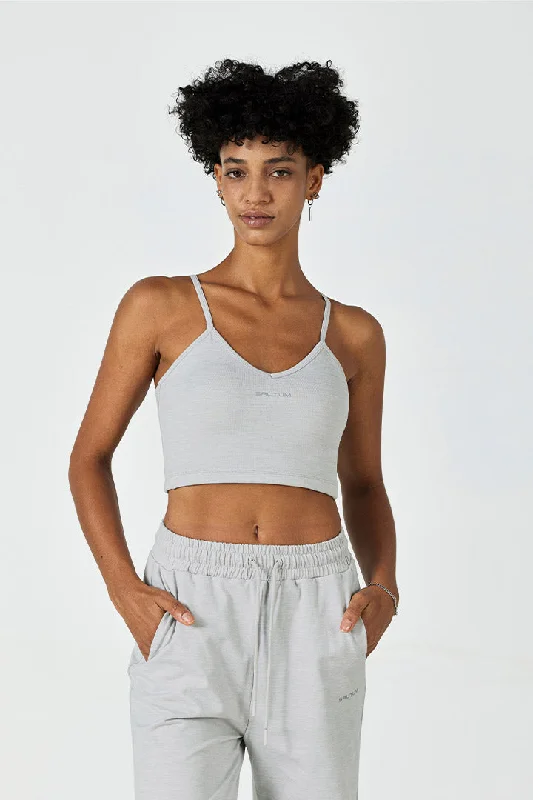 CloudFleece™ Adjustable Cropped Cami Tank