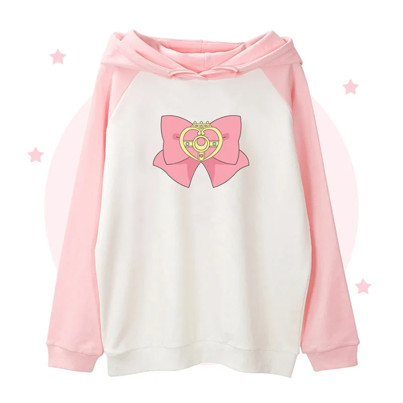 Sailor Moon Bow Tie Hoodie AD11201