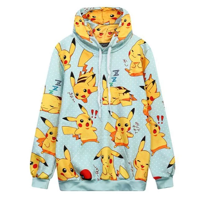 Pikachu Hoodie Sweatshirt AD10215