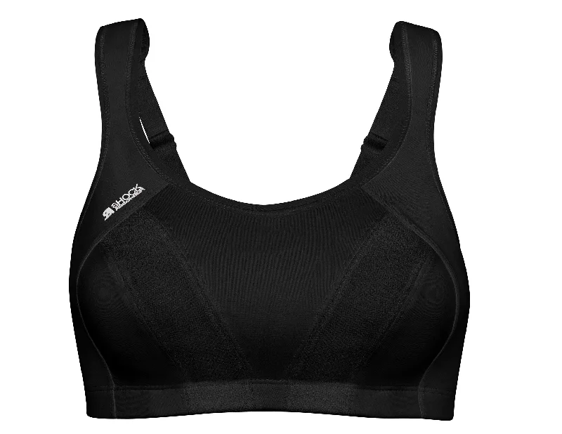 Active Multi Sports Bra In Black - Shock Absorber