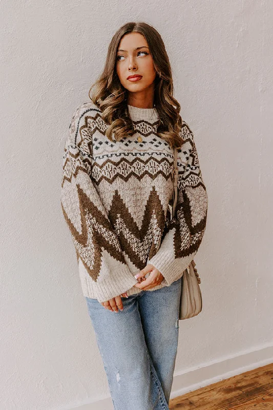 Fireside S'mores Knit Sweater