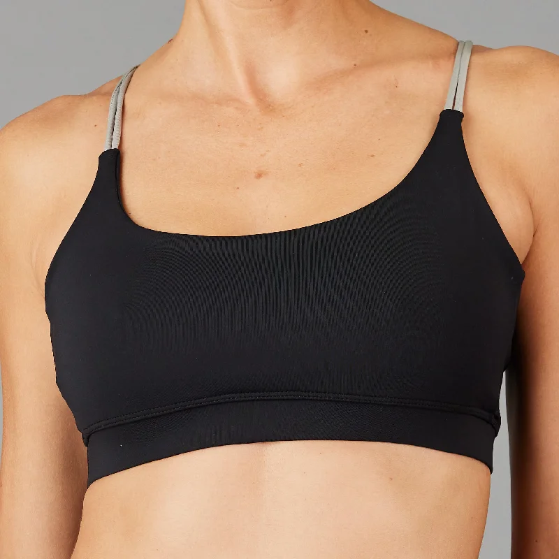 Bra Top (black/silver)