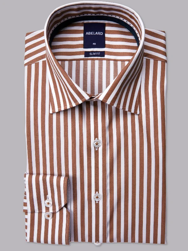 Abelard Fiorenze Stripe Slim Shirt