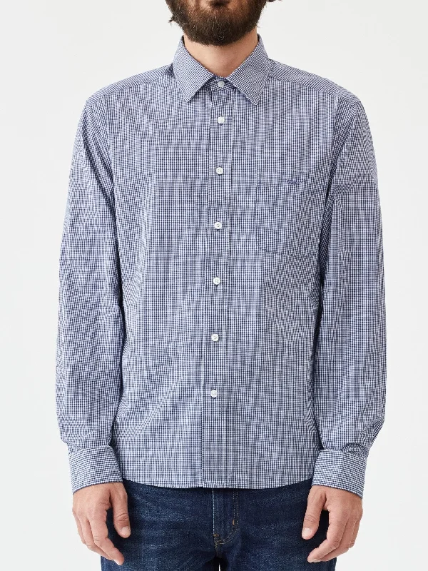 RM Williams W24 Classic Shirt - Navy White