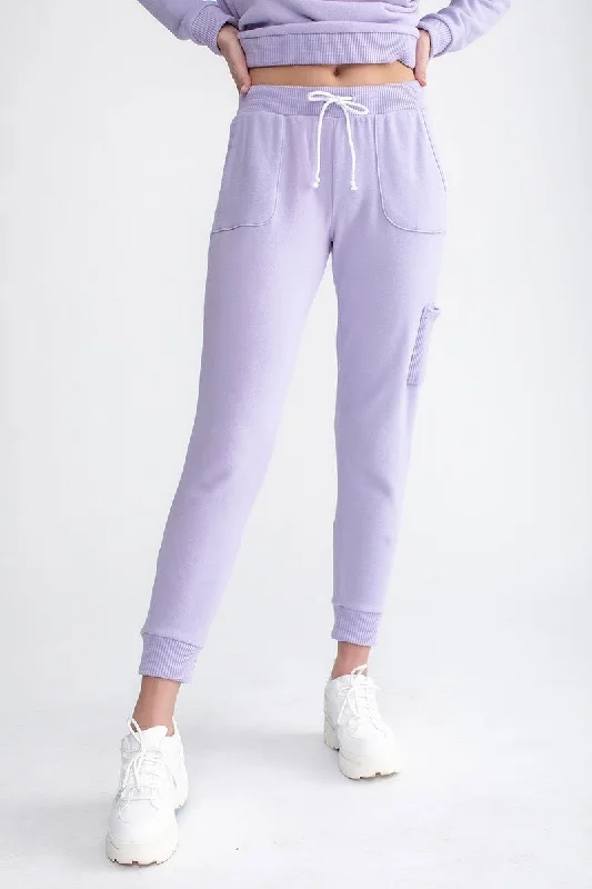 Patch Pocket Jogger Mod Lilac