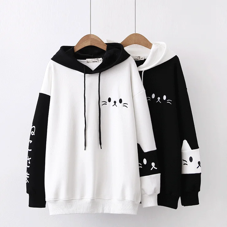 Cute Kitty Hoodie AD10963