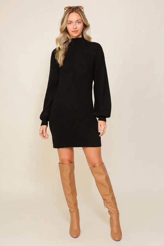 Black Sweater Dress