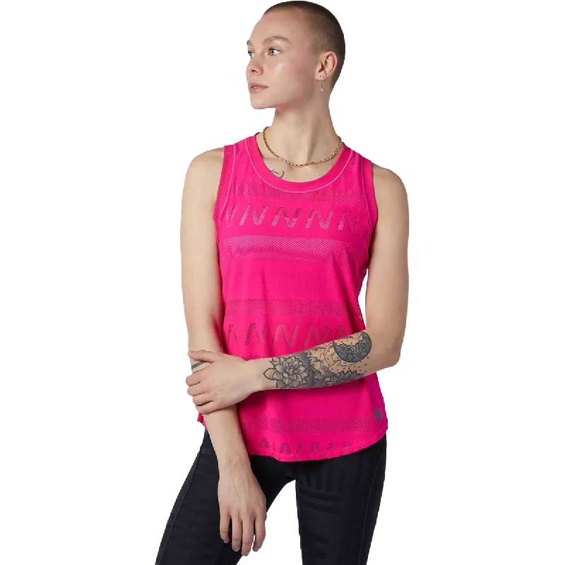 Women's Q Speed Fuel Jacquard Tank