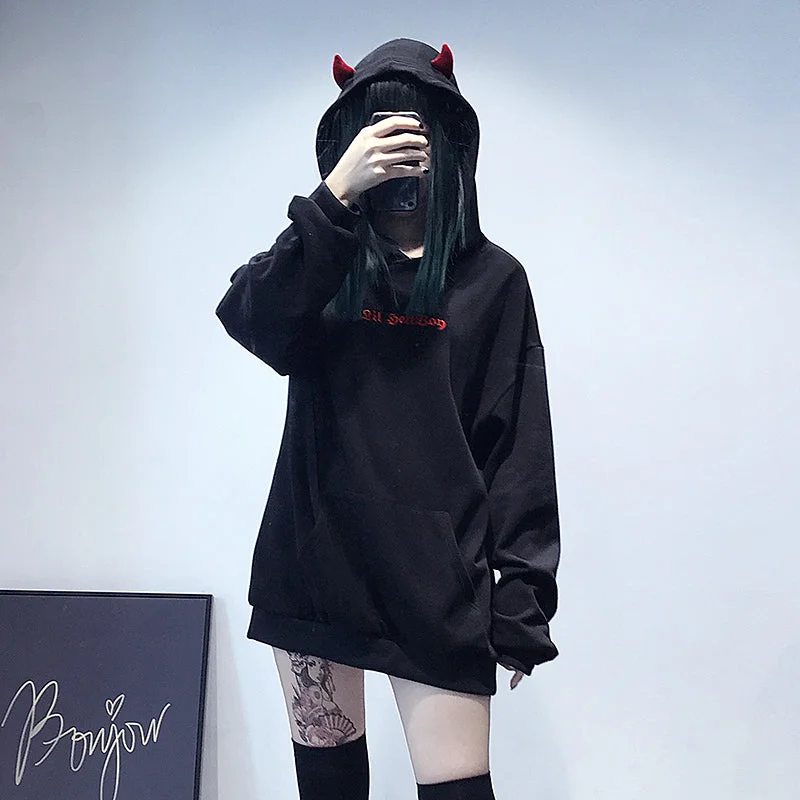 Gothic Devil Hoodie AD12219