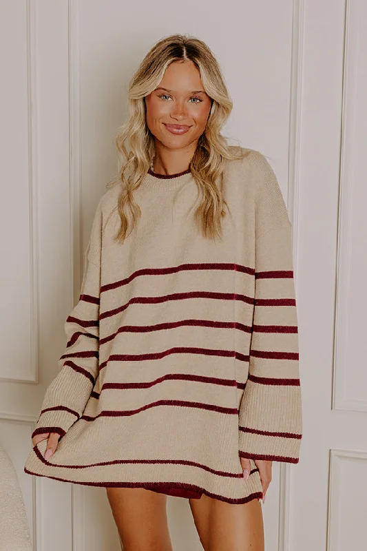 Hot Cocoa Crawl Knit Sweater