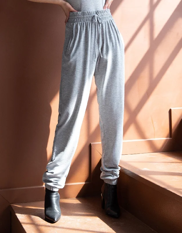 Heather Grey Pocket Lounge Pants