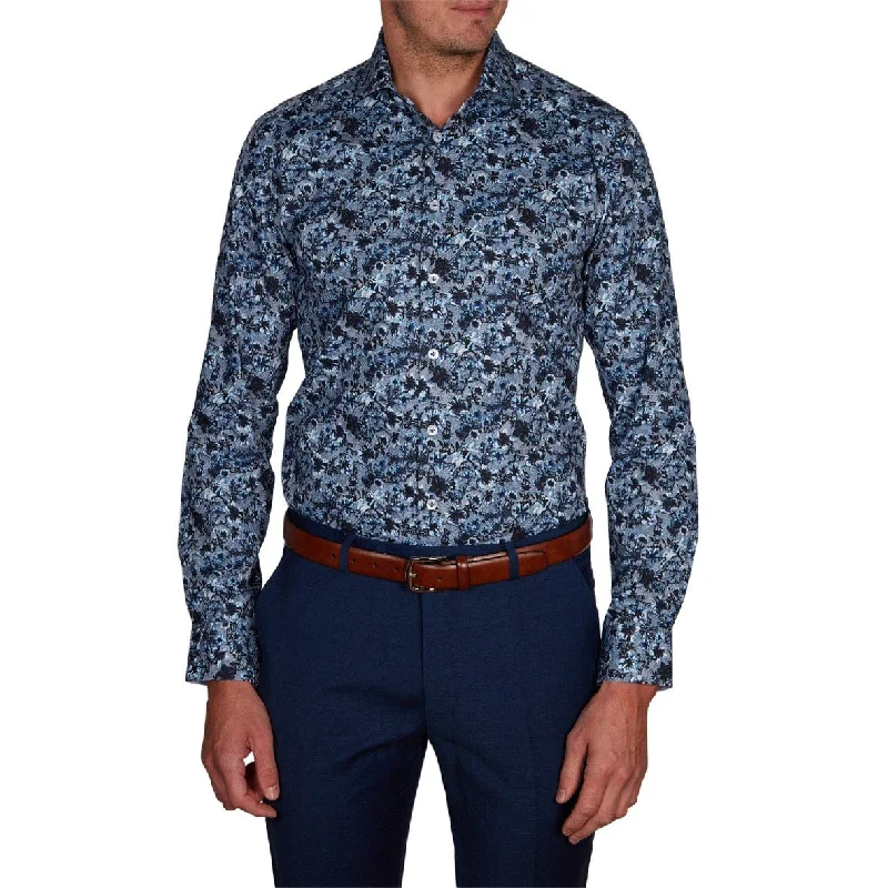 Abelard Floral Toile Print Shirt