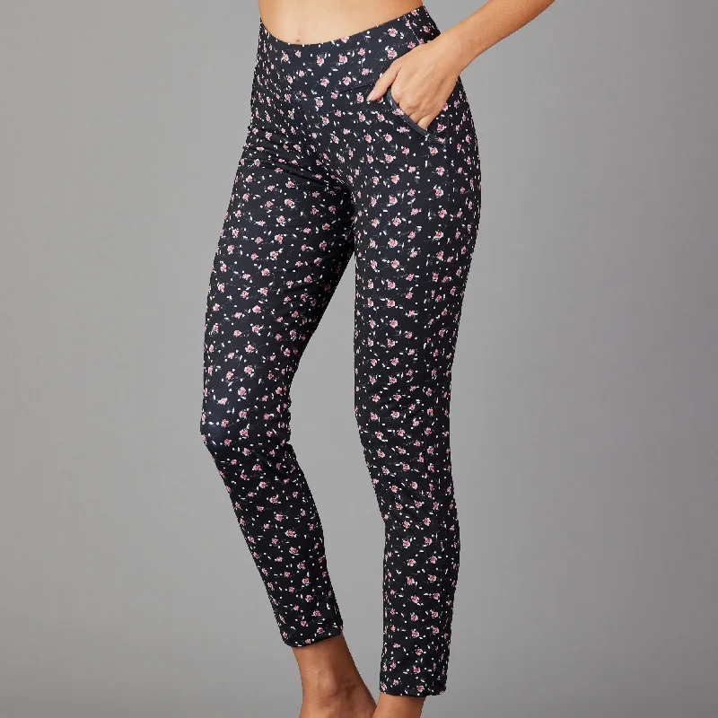 Vespa Crop Pant (floral print)