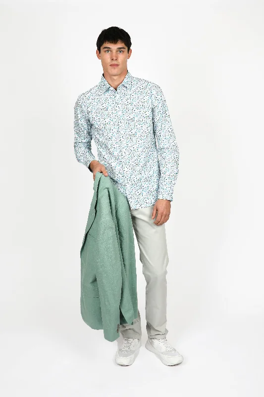 Floral Long Sleeve Shirt