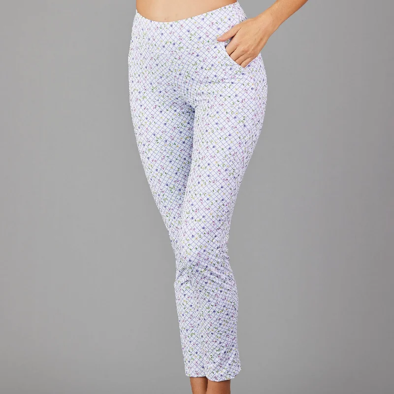 Notebook Crop Pant (floral print)