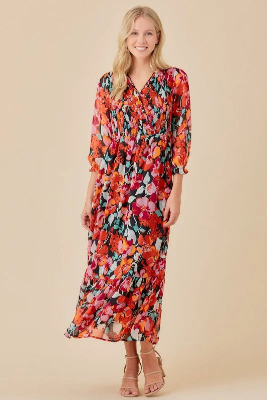 Delia Floral Dress