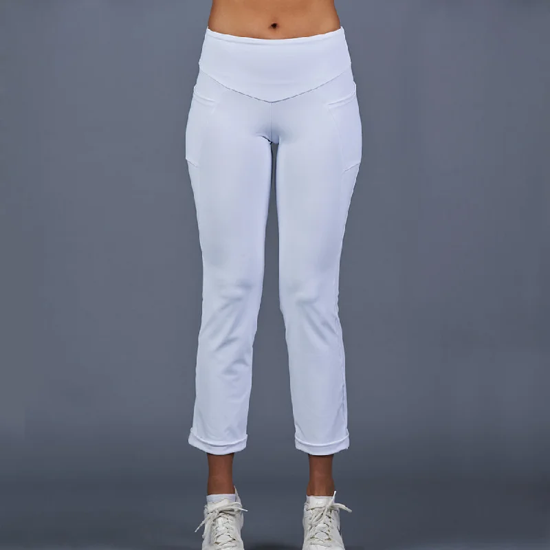 The Whites Compression Crop Pant